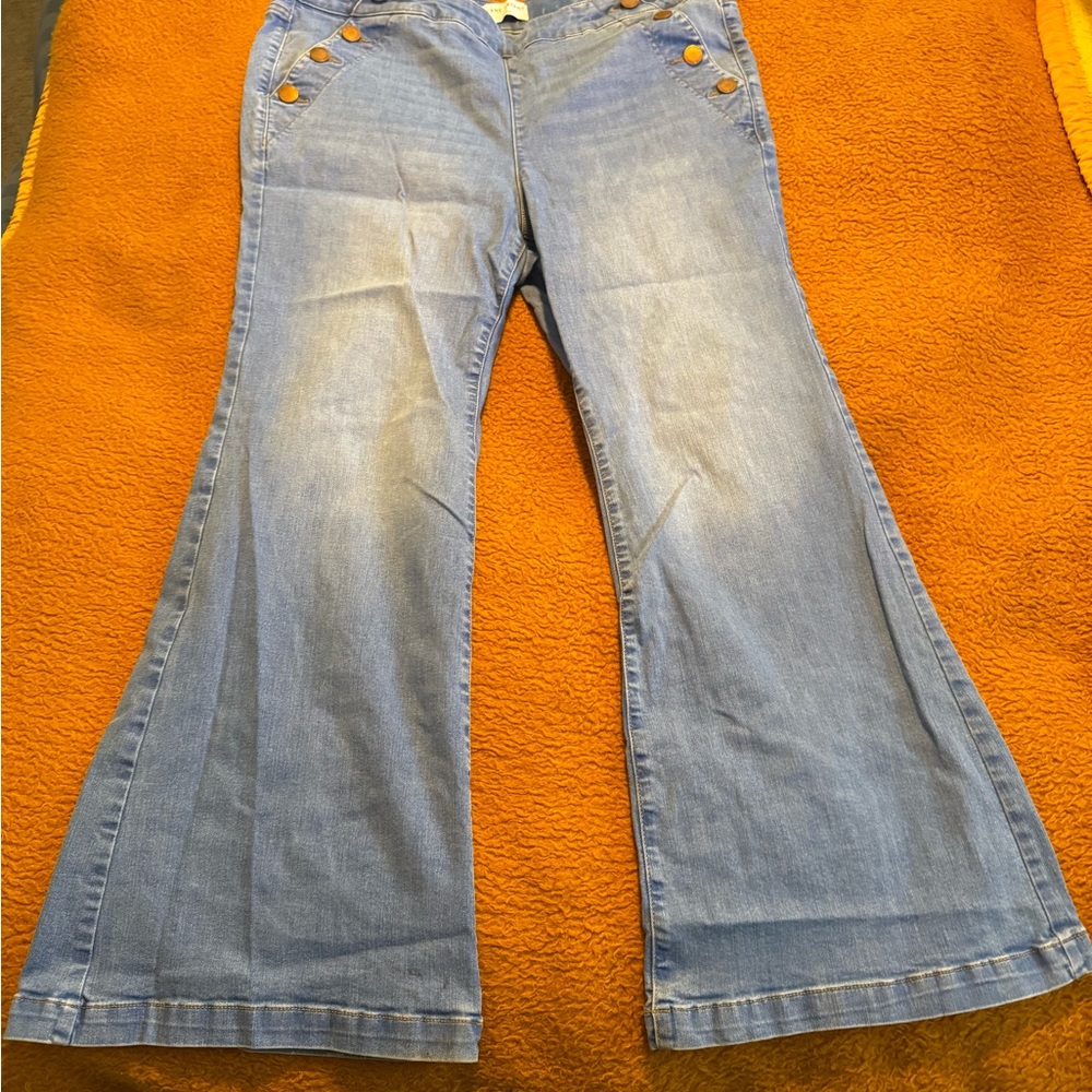 Lane Bryant Light Blue Flare Jeans
